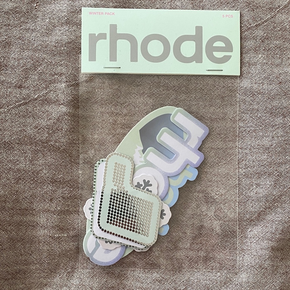 RHODE WINTER STICKERS NEW
